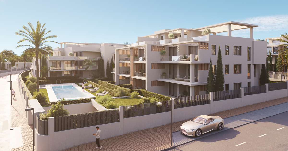 Ground Floor Apartment in Estepona, New Golden Mile, Estepona, 1/12
