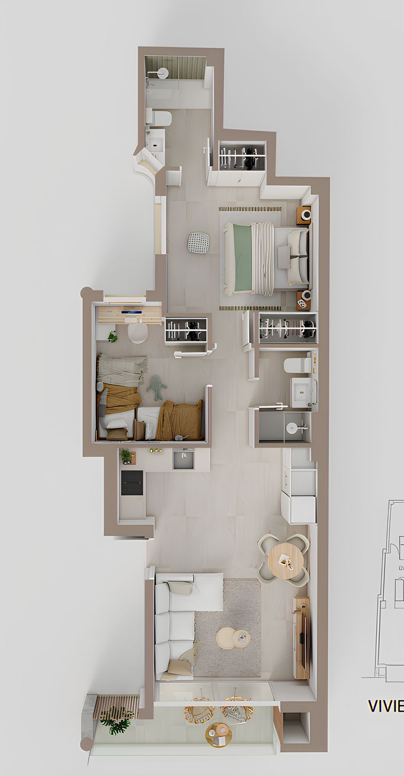 Middenverdieping Appartement in Fuengirola, Fuengirola, 10/10