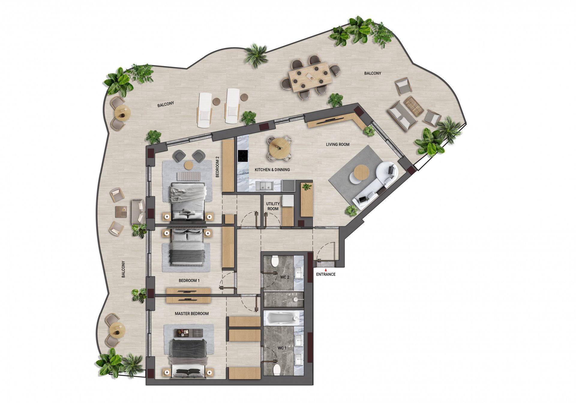 Penthouse en Cadiz, Cadiz, 6/7