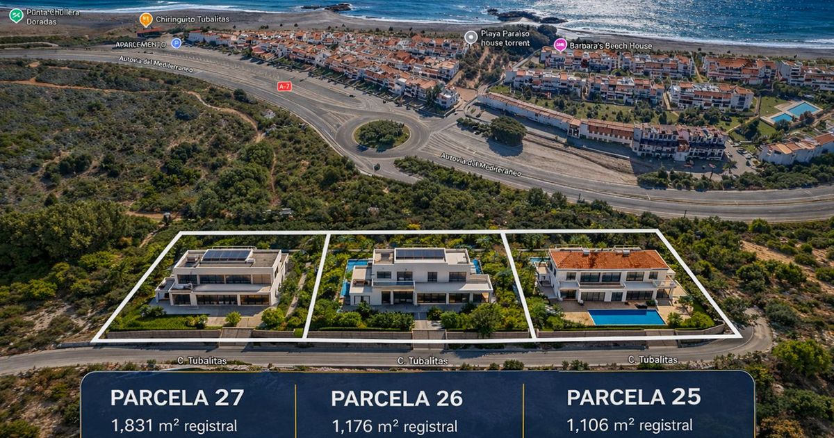 Parcela Residencial en Manilva, Manilva, 2/12