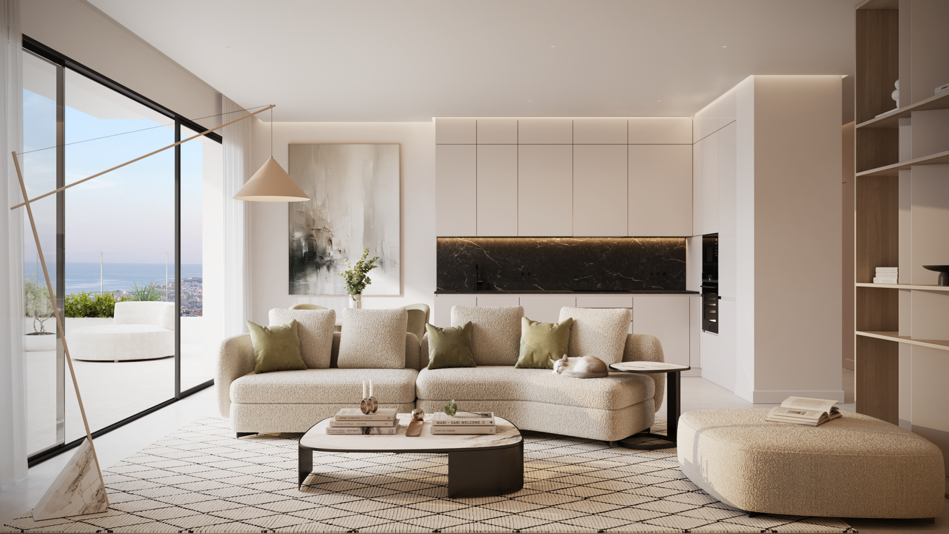 Apartament w Mijas, Mijas, 3/12