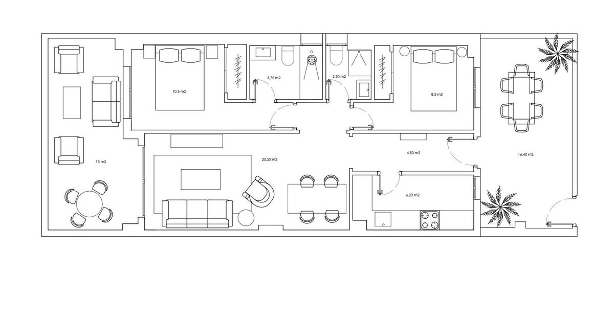 Appartement au rez-de-chaussée à Calanova Golf, Calanova Golf, 7/12