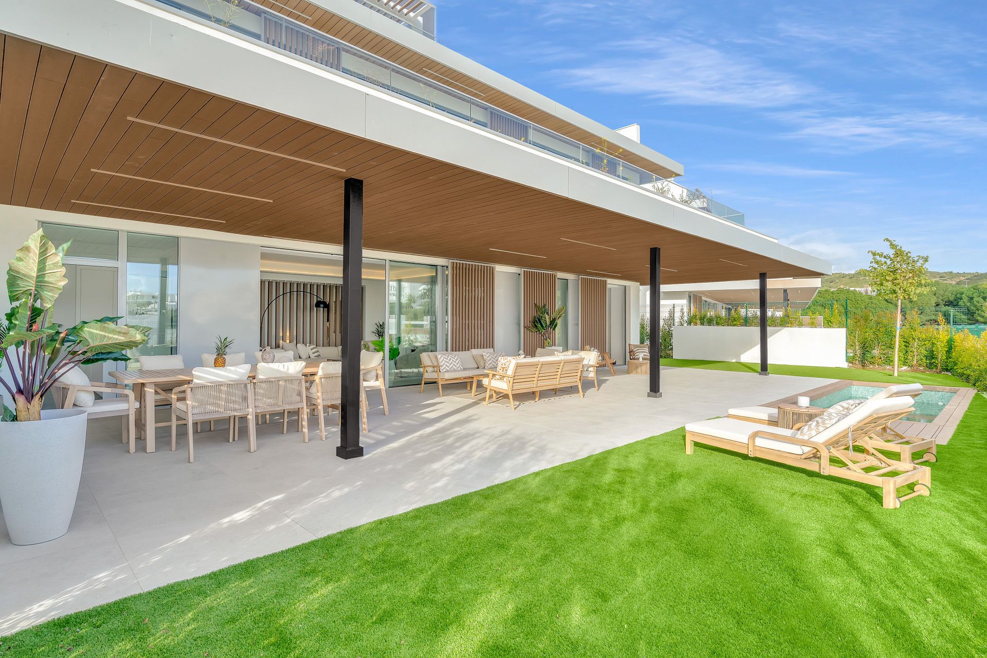 Erdgeschosswohnung in Marbella East, Santa Clara, Marbella East, 2/12