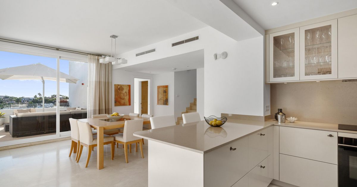 Dwupoziomowy Penthouse w Nueva Andalucia, Las Tortugas de Aloha, Nueva Andalucia, 5/12