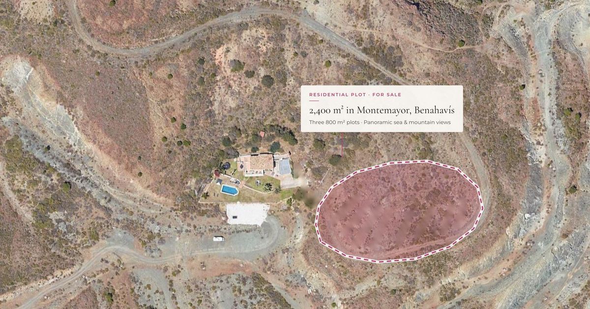 Участок под жилую застройку в Benahavís, Benahavís, 1/12