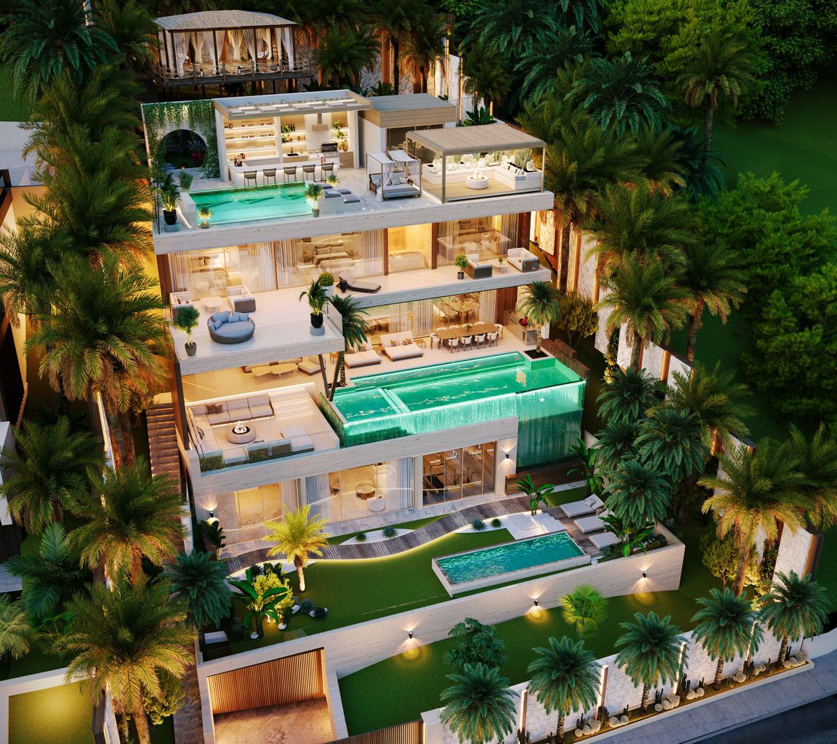 Fristående villa i Altos de los Monteros, Altos de los Monteros, 1/12