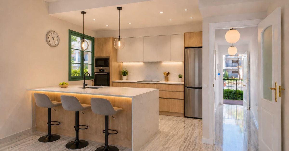 Apartamento de planta media en Alhaurin Golf, Alhaurin Golf, 12/12