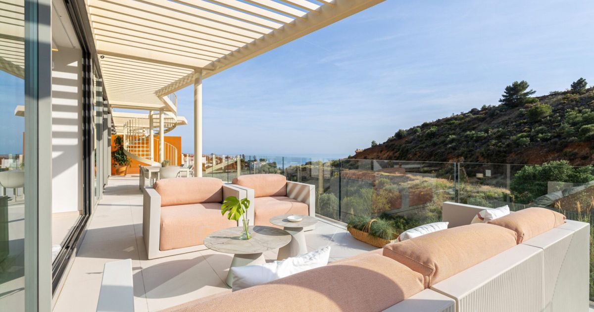 Gelijkvloers appartement in Mijas, Mijas, 2/12