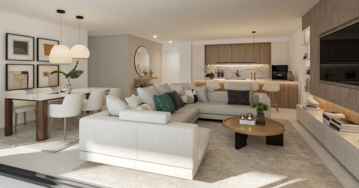 Begane grond appartement in Marbella, Marbella, 3/12