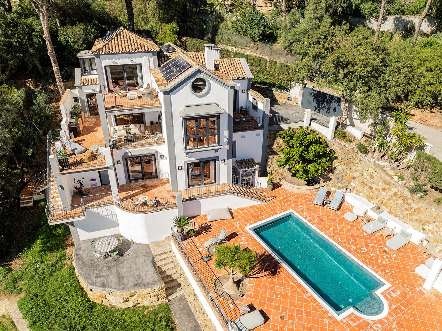Villa i Benahavis, El Madroñal, Benahavis, 5/12