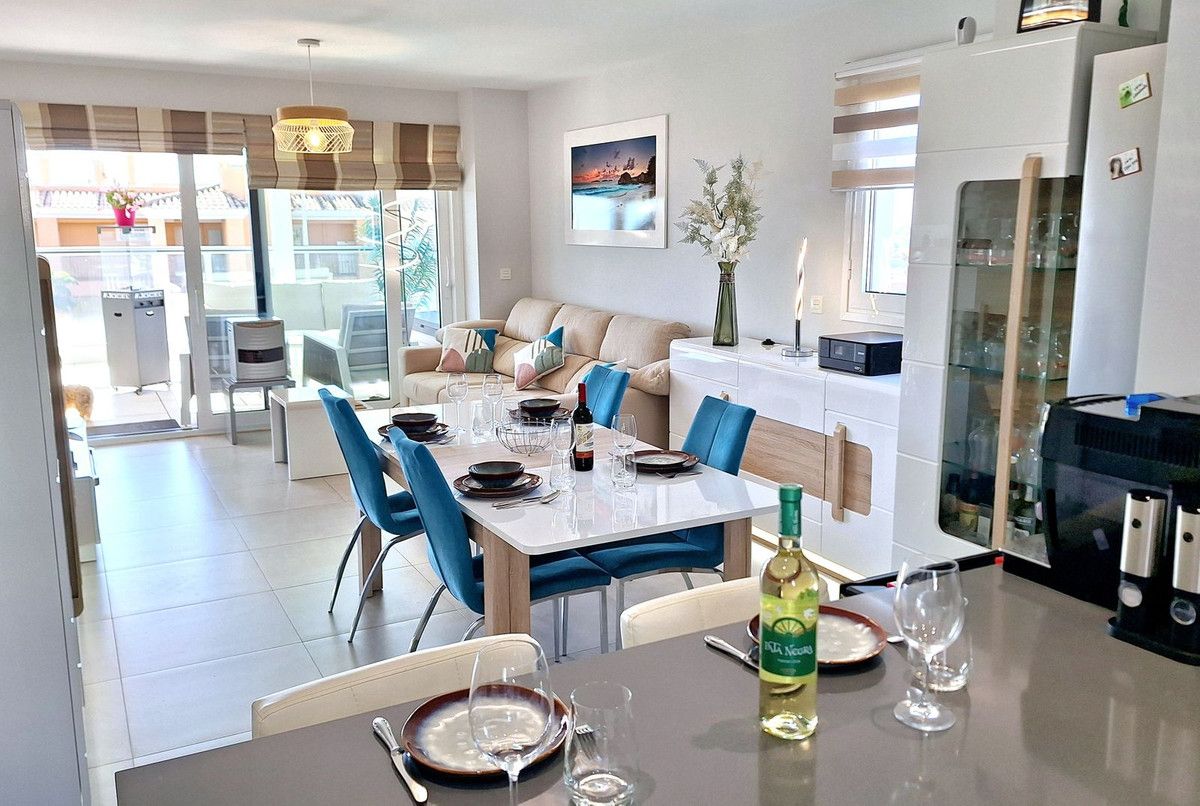 Erdgeschosswohnung in Doña Julia, Casares Playa, 8/12