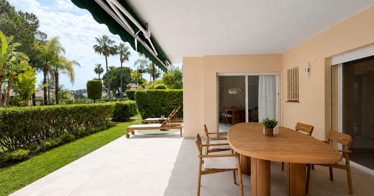 Erdgeschosswohnung in Nueva Andalucia, Nueva Andalucia, 9/12