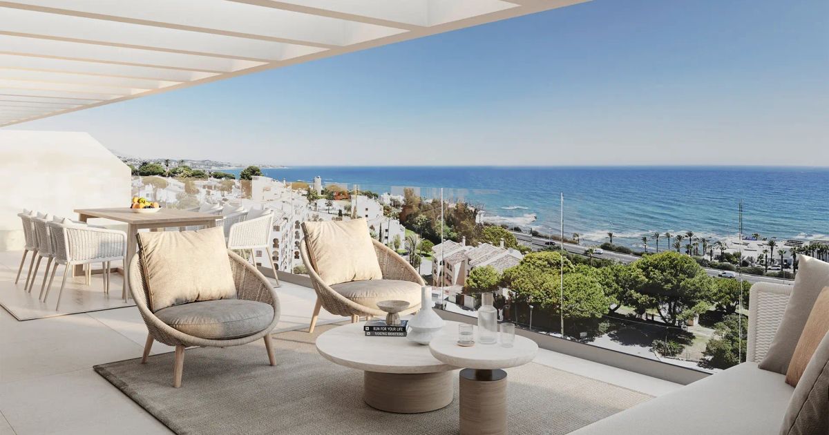 Lägenhet i Mijas Costa, Torrenueva, Mijas Costa, 2/9
