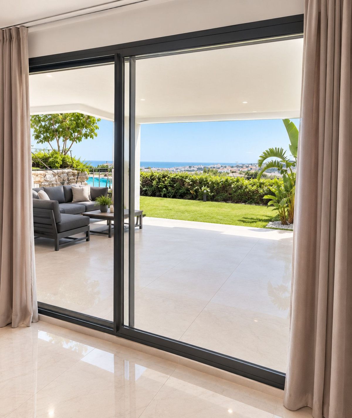 Квартира на нижнем этаже в Estepona, Estepona, 3/9