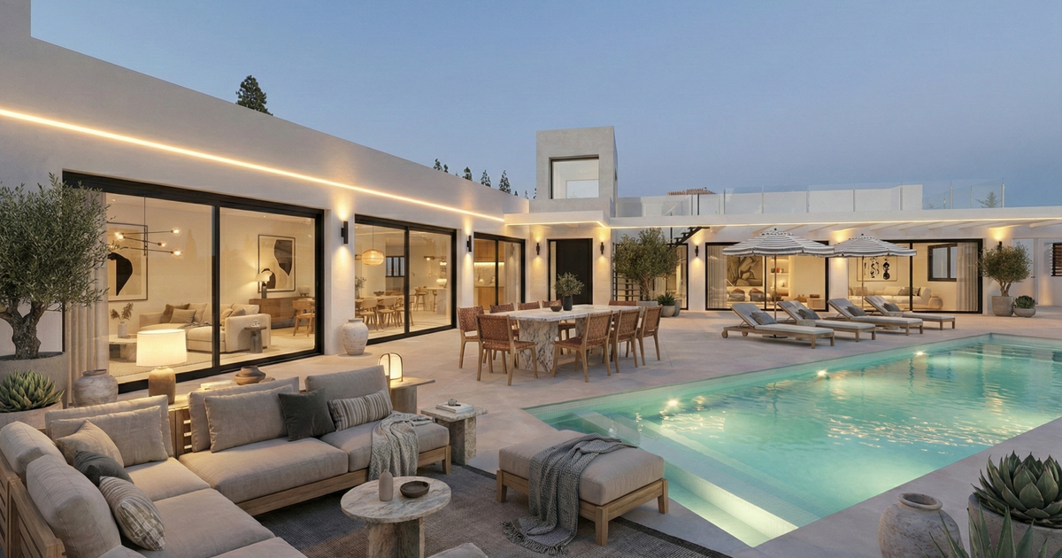 Villa en Mijas Costa, El Chaparral, Mijas Costa, 3/12